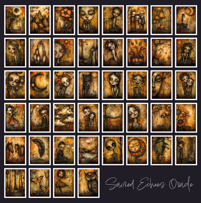 Oracle Cards - Sacred Echoes by Anthony Conlin