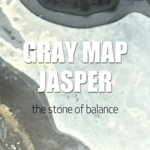 Gray Map Jasper | Magickal Bear