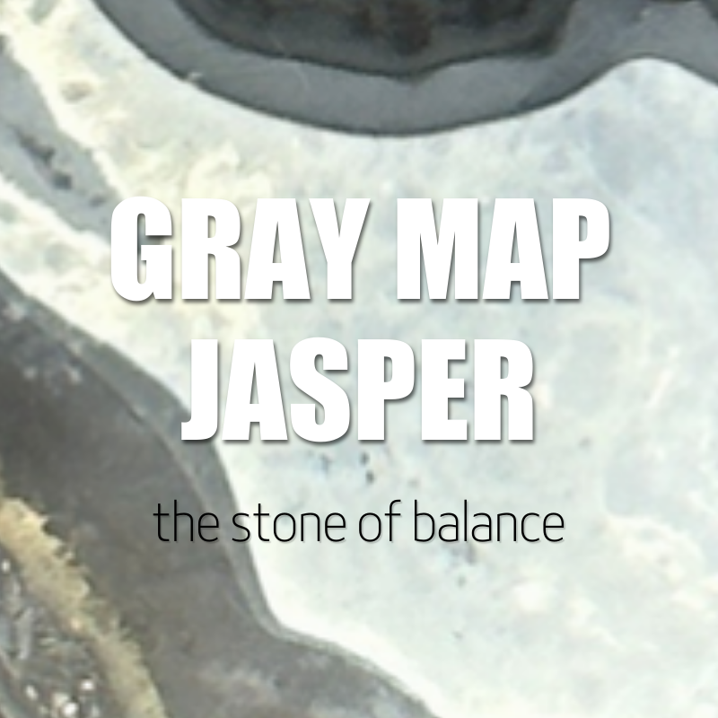 Gray Map Jasper