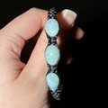 Blue Larimar Bracelet Soothing Tranquility and Calmness