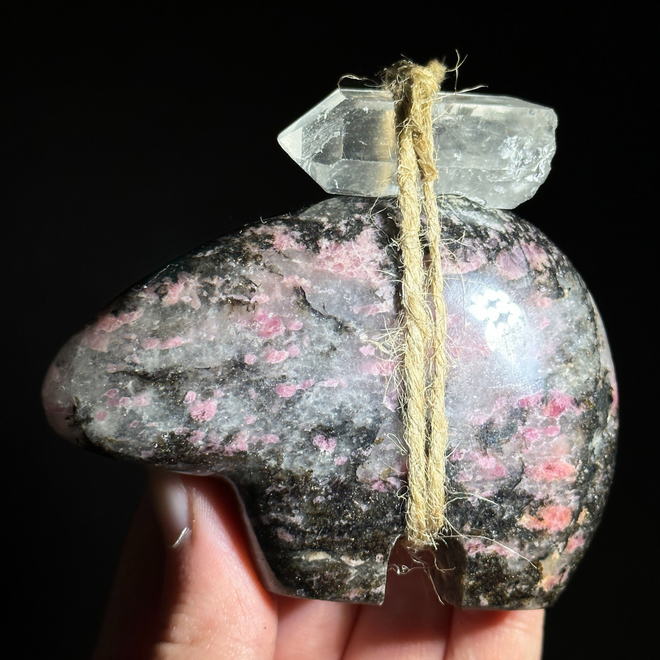 Rhodonite Self-Worth Stone