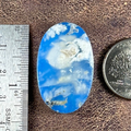 Blue Sky Cloud Agate Cab Cabochon