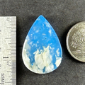 Blue Sky Cloud Agate Cab Cabochon