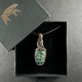 Natural Seraphinite Stone Jewelry Pendant Necklace