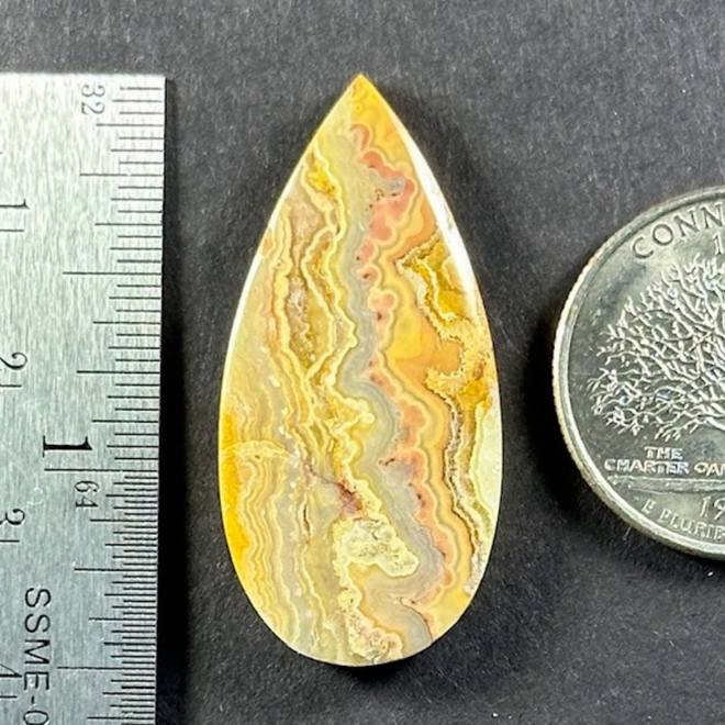 Agate Yellow Orange Stone Stability Harmony