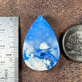 Blue Sky Cloud Agate Cab Cabochon