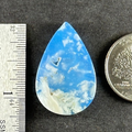 Blue Sky Cloud Agate Cab Cabochon