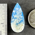 Blue Sky Cloud Agate Cab Cabochon