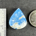 Blue Sky Cloud Agate Cab Cabochon