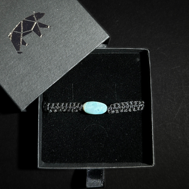 Larimar Bracelet Jewelry Inner Peace and Relaxation