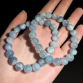 Aquamarine Bracelet Clear Communication Stone