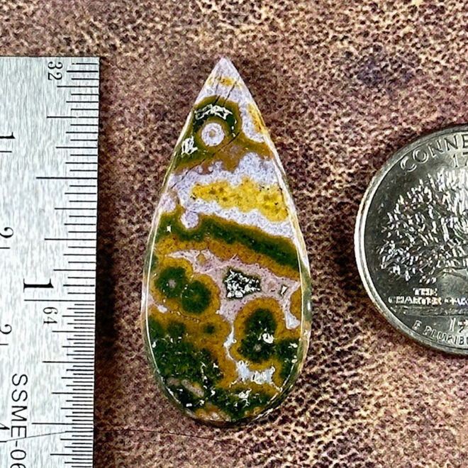 Ocean Jasper Sea Jasper Green Stone Calming