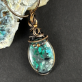 Confetti Chrysocolla Crystal Meaning Spiritual Meaning Calming and Aids Communication