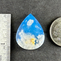 Blue Sky Cloud Agate Cab Cabochon