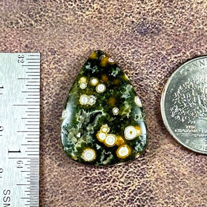 Ocean Jasper Sea Jasper Green Stone Calming