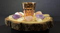 Healing Love Crystal Grid Copper Smudge Cup