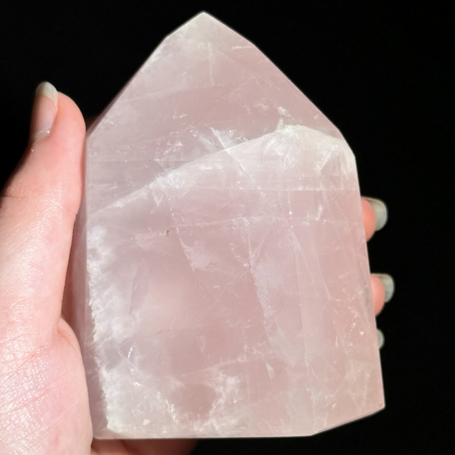 Rose Quartz Crystal Healing Properties Natural Mineral