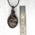 Natural Sodalite Mineral Jewelry Pendant Necklace