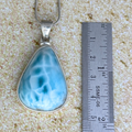 Larimar Jewelry Necklace Pendant Inner Peace and Relaxation