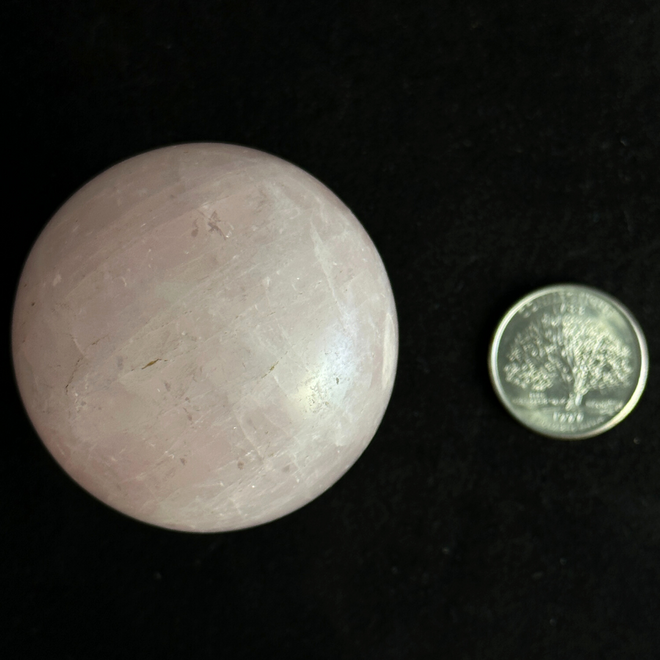 Sphere - Rose Quartz 52.7mm