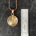 Golden Rutile Meaning Healing Properties Necklace Pendant