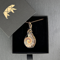 Ammonite Fossil Meaning Jewelry Pendant Necklace
