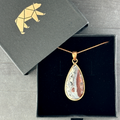 Laguna Lace Agate Jewelry Pendant Necklace Benefits Intellectual Tasks