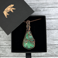 Chrysoprase Properties Meanings Jewelry Pendant Necklace