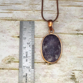 Natural Lepidolite Mineral Meaning and Benefits Pendant