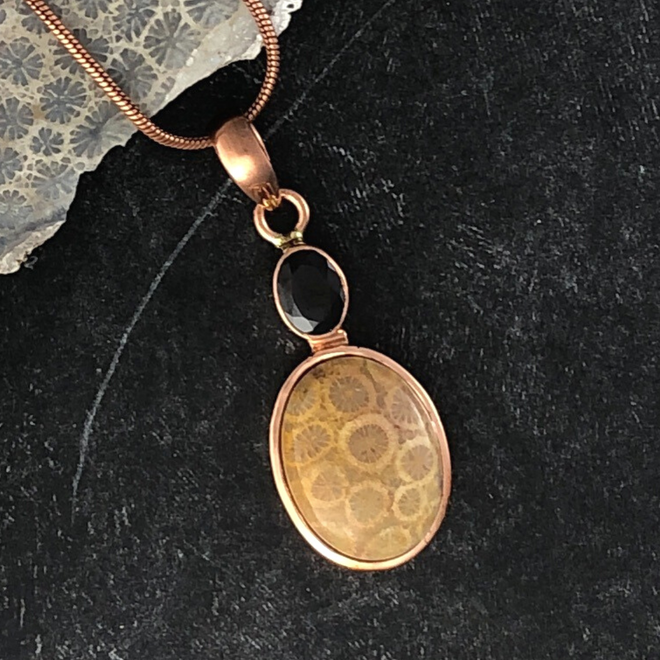 Fossil Coral Rock Meaning Jewelry