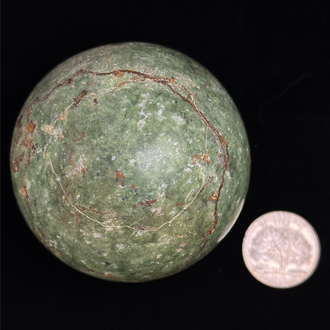 Sphere - Chrysoprase 66.4mm